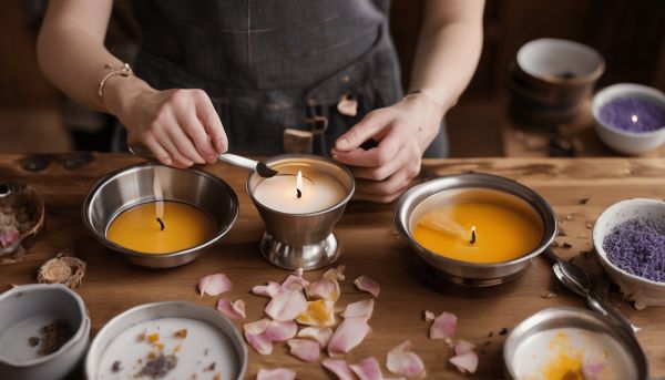 Comment faire une bougie unique et originale chez soi