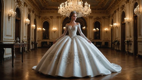 Les robes de bal princesse: élégance et charme assurés